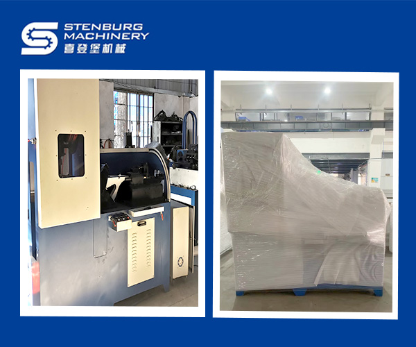 Packing of Sofa Zig-zag Spring machinery and equipment to overseas customers (Stenburg Mattress Machinery)