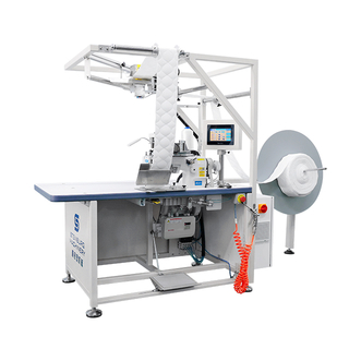 XDB-300 Automatic Pillow top Euro top Ruffler Sewing Machine For Mattress 