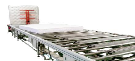 What machines are needed to form a spring mattress production line?